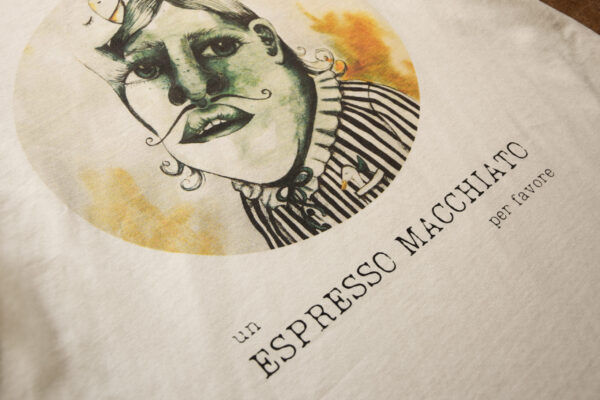 un ESPRESSO MACCHIATO per favore - t-särk, kreemikas - Image 4
