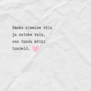 Emadepäeva kingitus